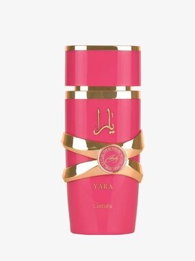 Lattafa Yara Eau de Parfum - Hot Pink & Gold Bottle